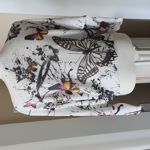 LUISA Ricci made in Italy beautiful butterfly's sweter - Picture 8 of 16